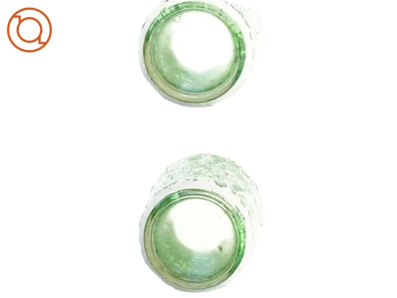 Billede 3 - To lysestager glasmosaik (str. 8 x 7 cm)