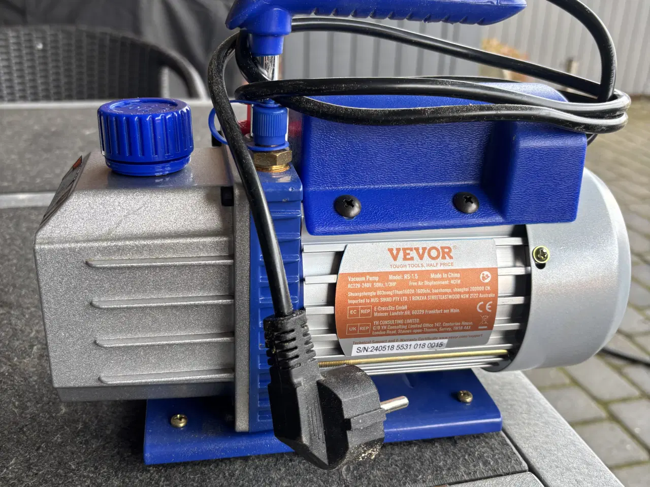 Billede 1 - Vevor vaccum pumpe