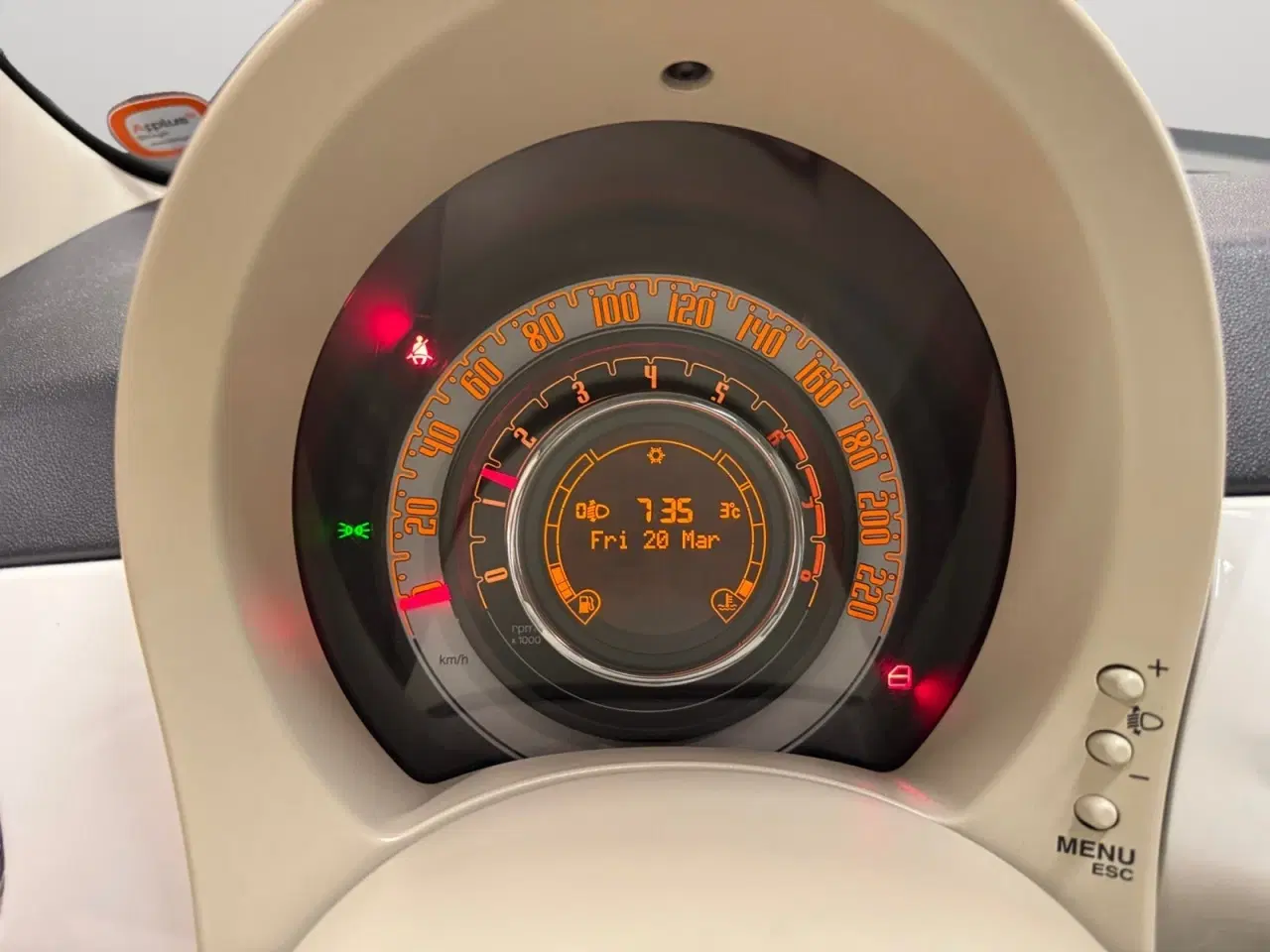 Billede 7 - Fiat 500 0,9 TwinAir 85 Lounge