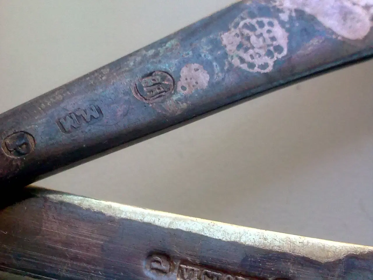 Billede 4 - KÆMPE sølvplet Kartoffel suppe ske SJOV