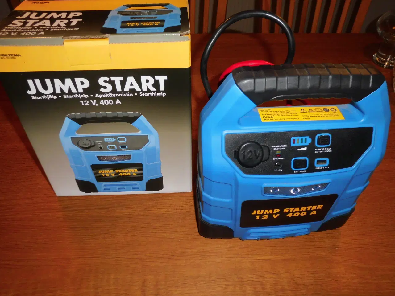 Billede 1 - Jump Starter 12 Volt 400A...