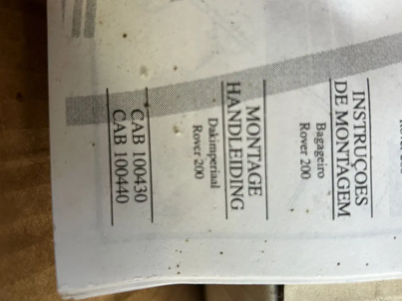 Billede 8 - Rover 200/25 MG ZR tagbøjler