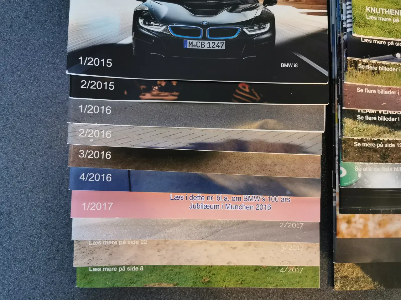 Billede 2 - 33 BMW Club Danmark blade.