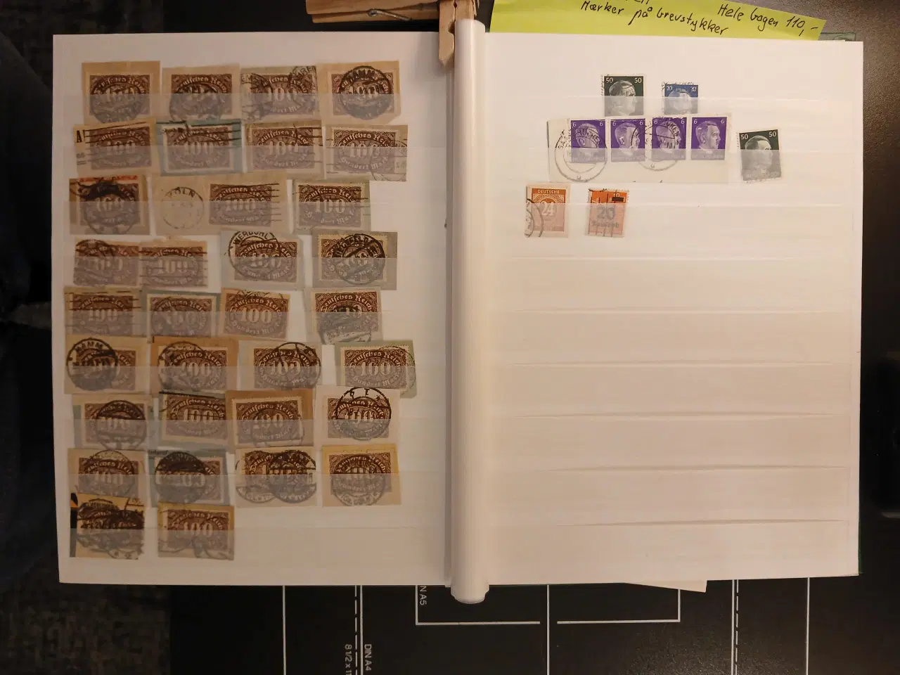 Billede 8 - Tyskland (86) Deutsches Reich Brevstykker. 32 side