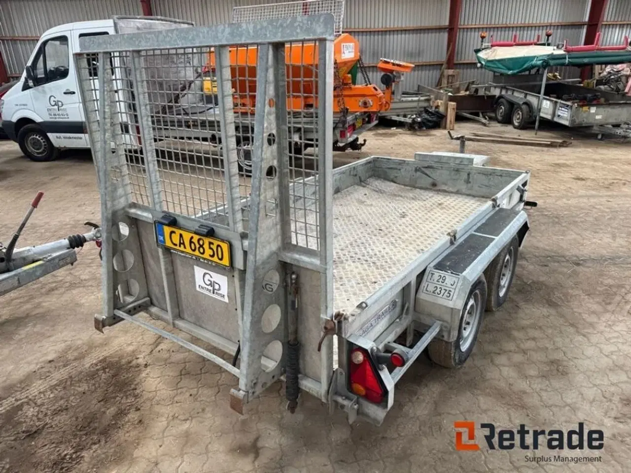 Billede 4 - Tiki tp300-dlp 2990kg trailer med slisker