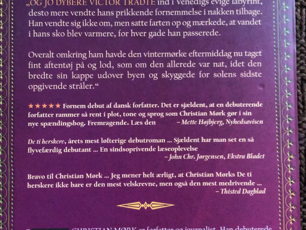 Billede 2 - Christian Mørk : De ti herskere