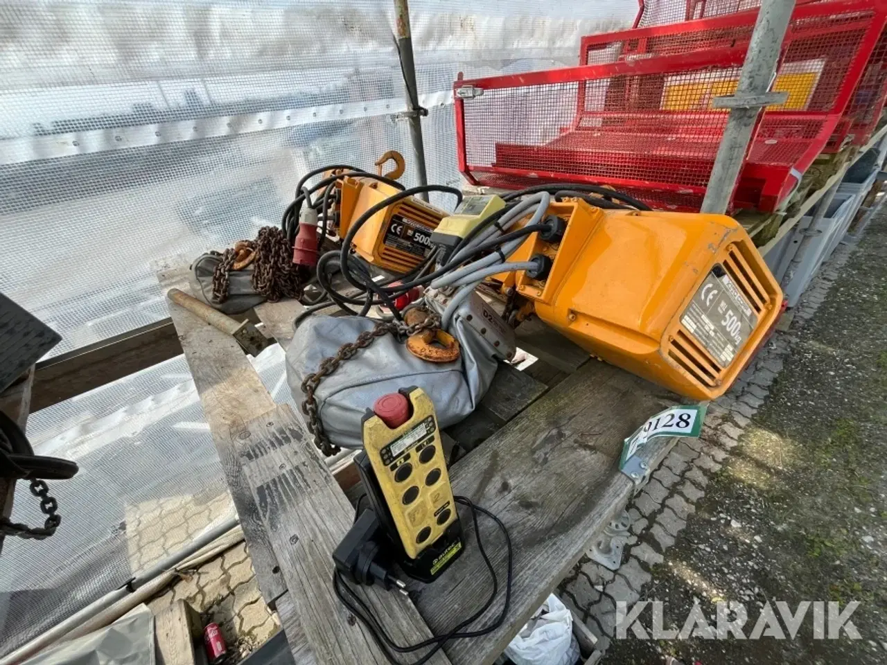 Billede 2 - El taljer Kito 500 kg - 2 styk