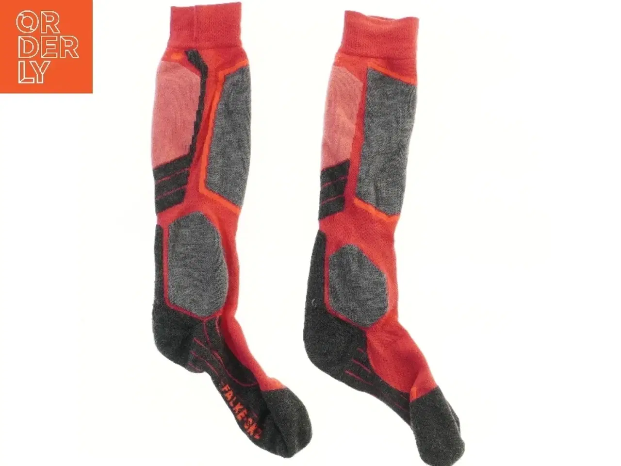 Billede 2 - Knæhøje ski sokker fra Falke (str. 35-38 cm)