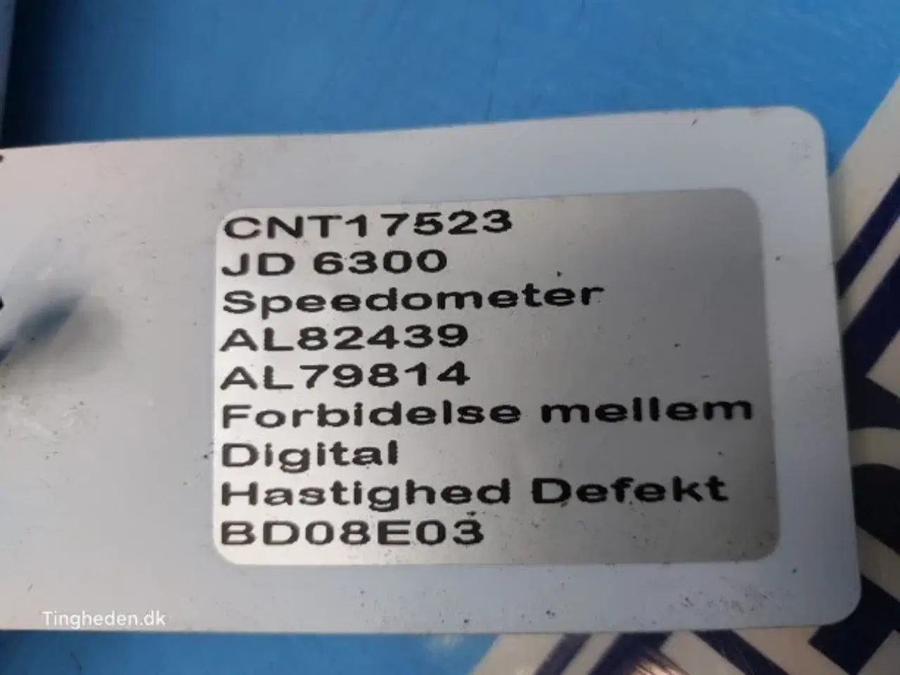 Billede 21 - John Deere 6300 Speedometer AL82439