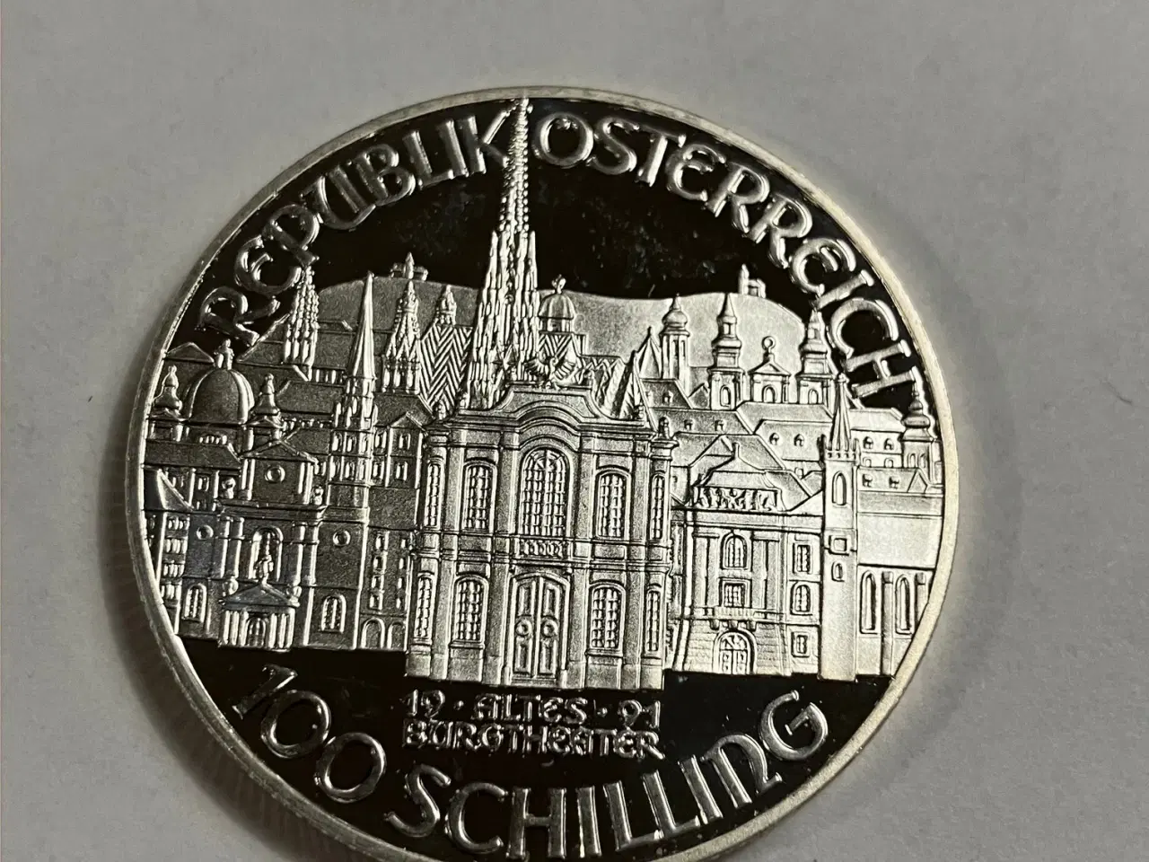 Billede 2 - 100 Schilling 1991 Austria - Mozart - Salzburg
