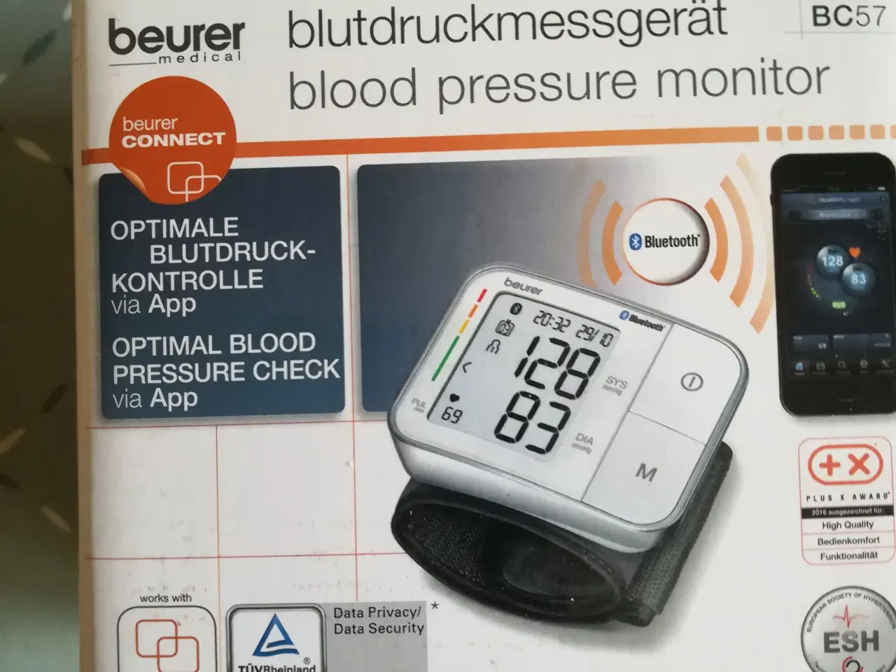 Billede 1 - Beurer Blodtrykmåler.