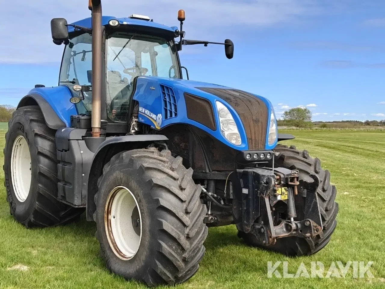 Billede 4 - Traktor New Holland T8. 420 Autocommand med front PTO og lift