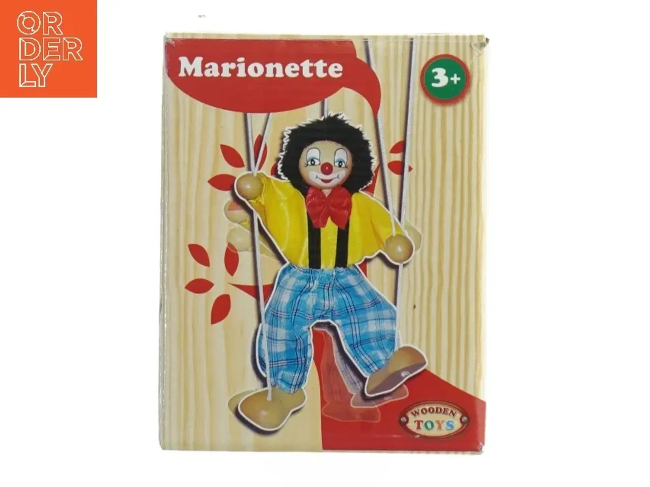 Billede 2 - Marionetdukke i træ (str. Længde af dukke. 20 cm)