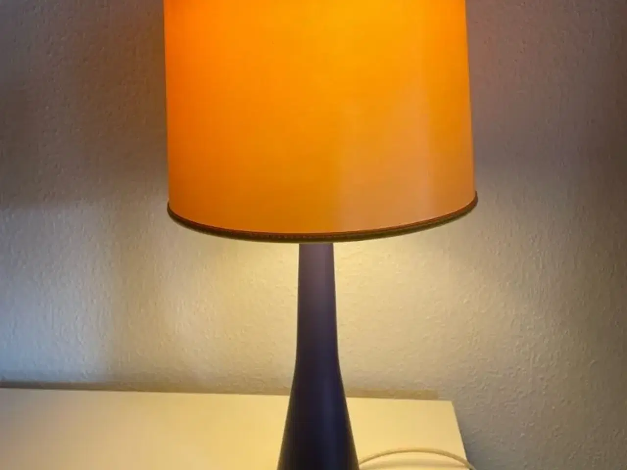 Billede 1 - Bordlampe fra Kastrup glas