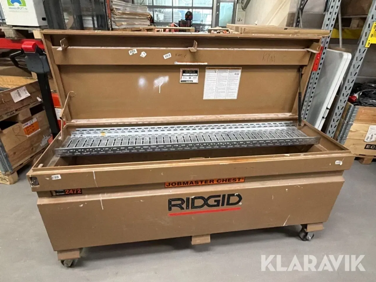 Billede 10 - Værktøjskasse på hjul Ridgid 2472R