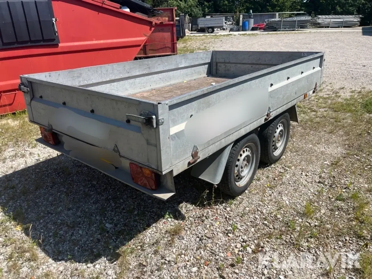 Billede 3 - Boogietrailer 2 akslet KNOTT