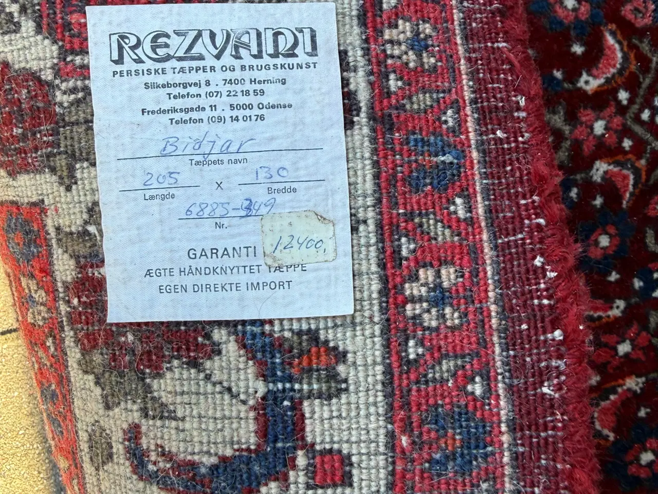 Billede 3 - Ægte tæppe 