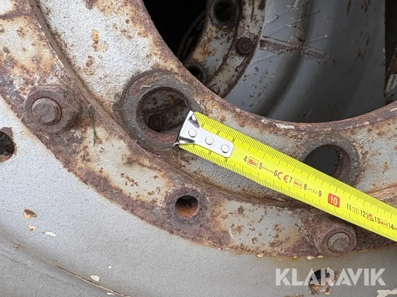 Billede 11 - Sprøjtehjul 4 styk Alliance + kléber