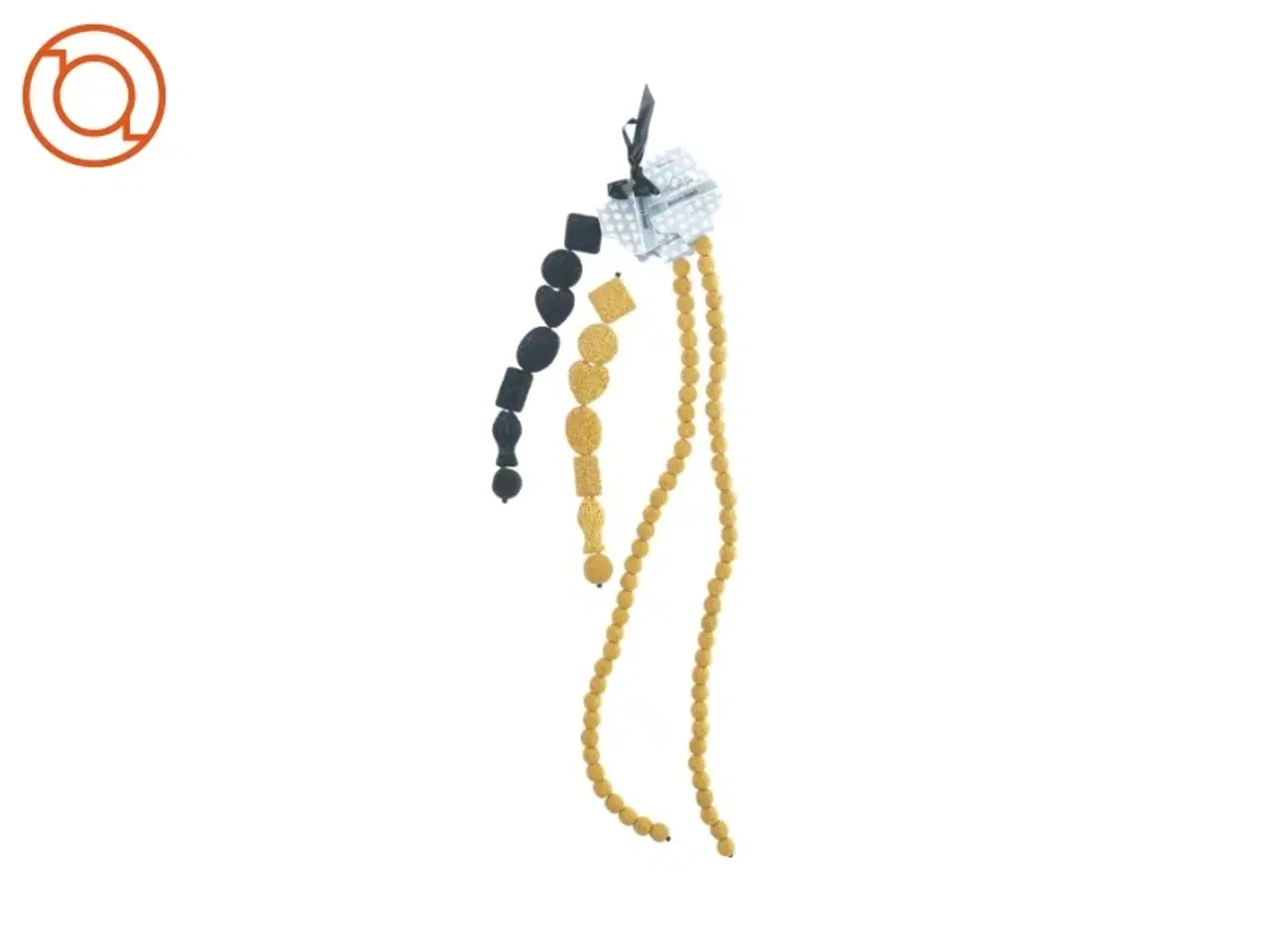 Billede 1 - smukke nye strenge med store naturperler fra cc hobby (str. 41 og 20 cm)