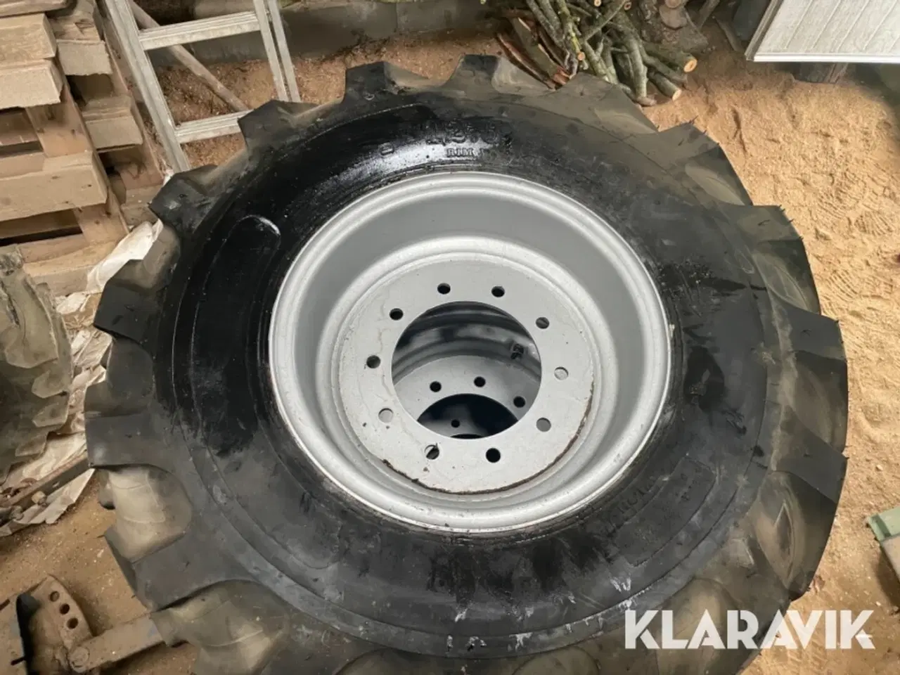 Billede 9 - Entreprenørdæk Dunlop Stabilia med skum - 4 styk