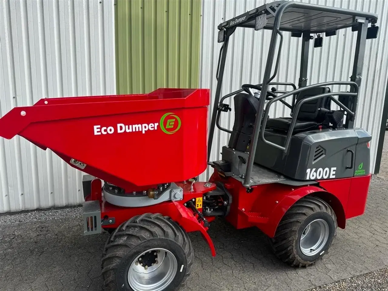 Billede 2 - Eco Dumper 1600E ¨GREEN POWER¨ Elektrisk dumper