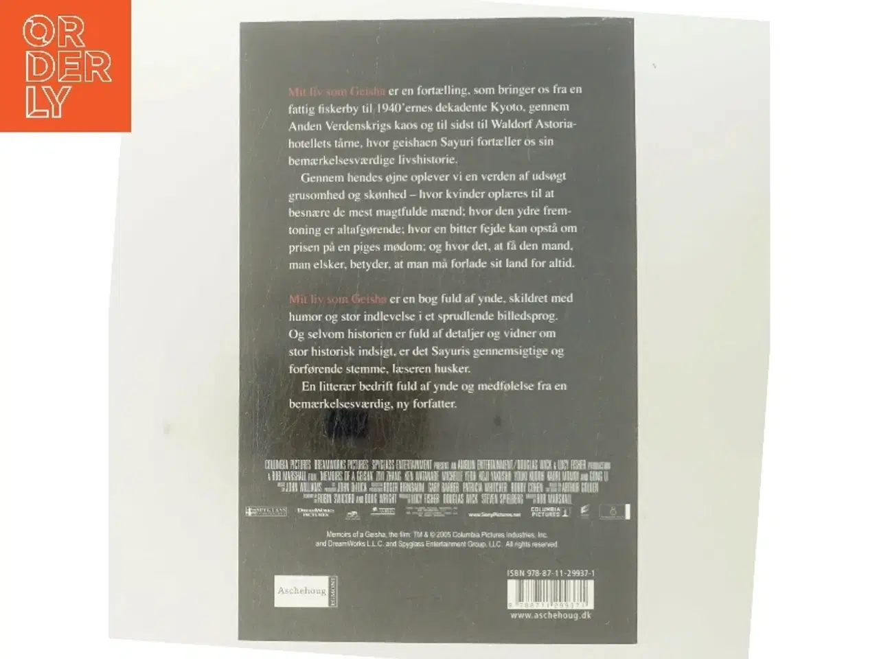 Billede 3 - Mit liv som geisha : roman af Arthur Golden (Bog)