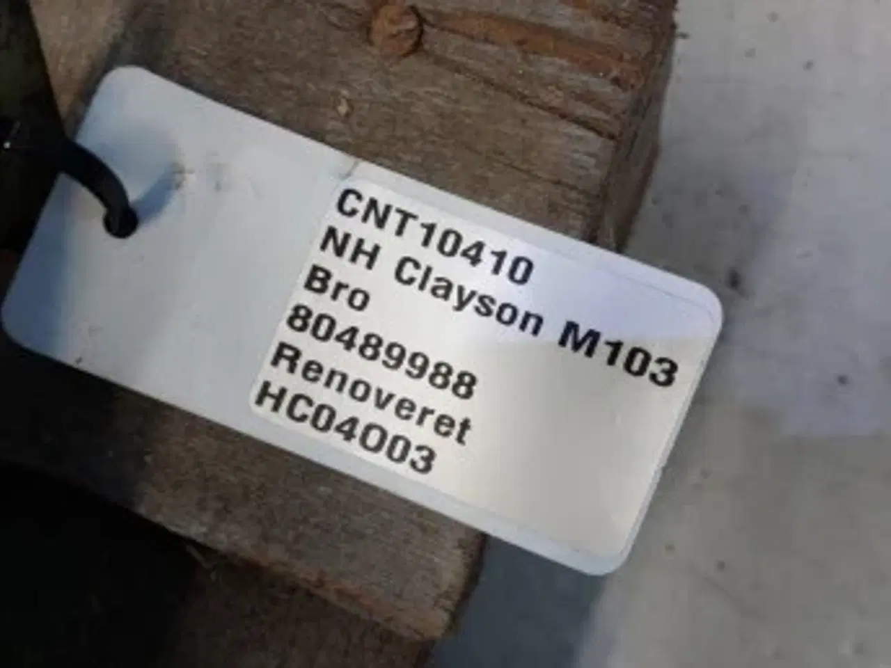 Billede 6 - New Holland Clayson M103 Bro 80489988 Renoveret