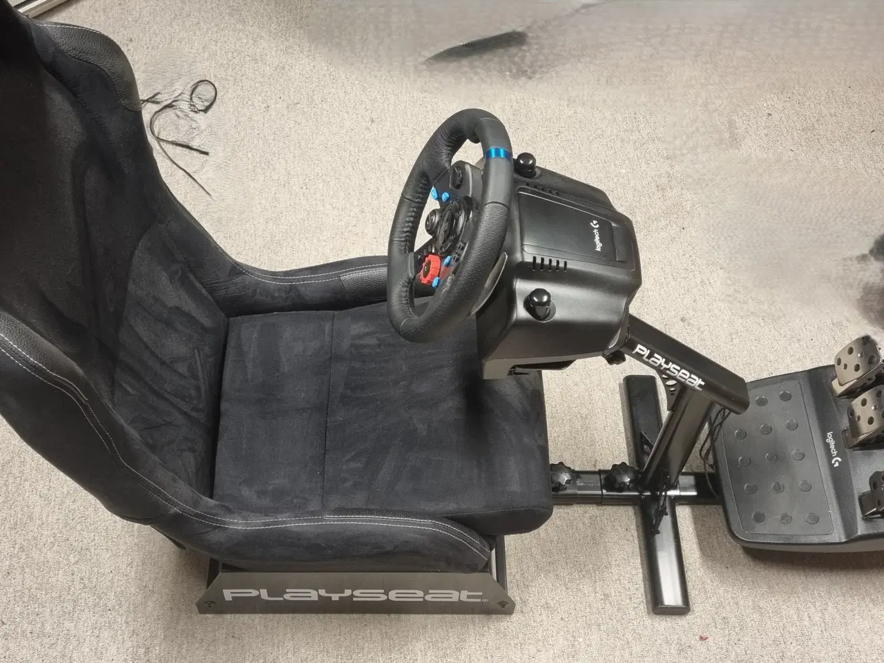 Billede 6 - PS4 Inklusiv Playseat samt Logitech rat og pedal
