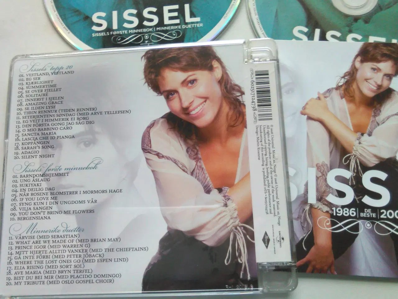 Billede 2 - SISSEL KYRKJEBØ: DE BEDSTE 1986-2006 (2CD  