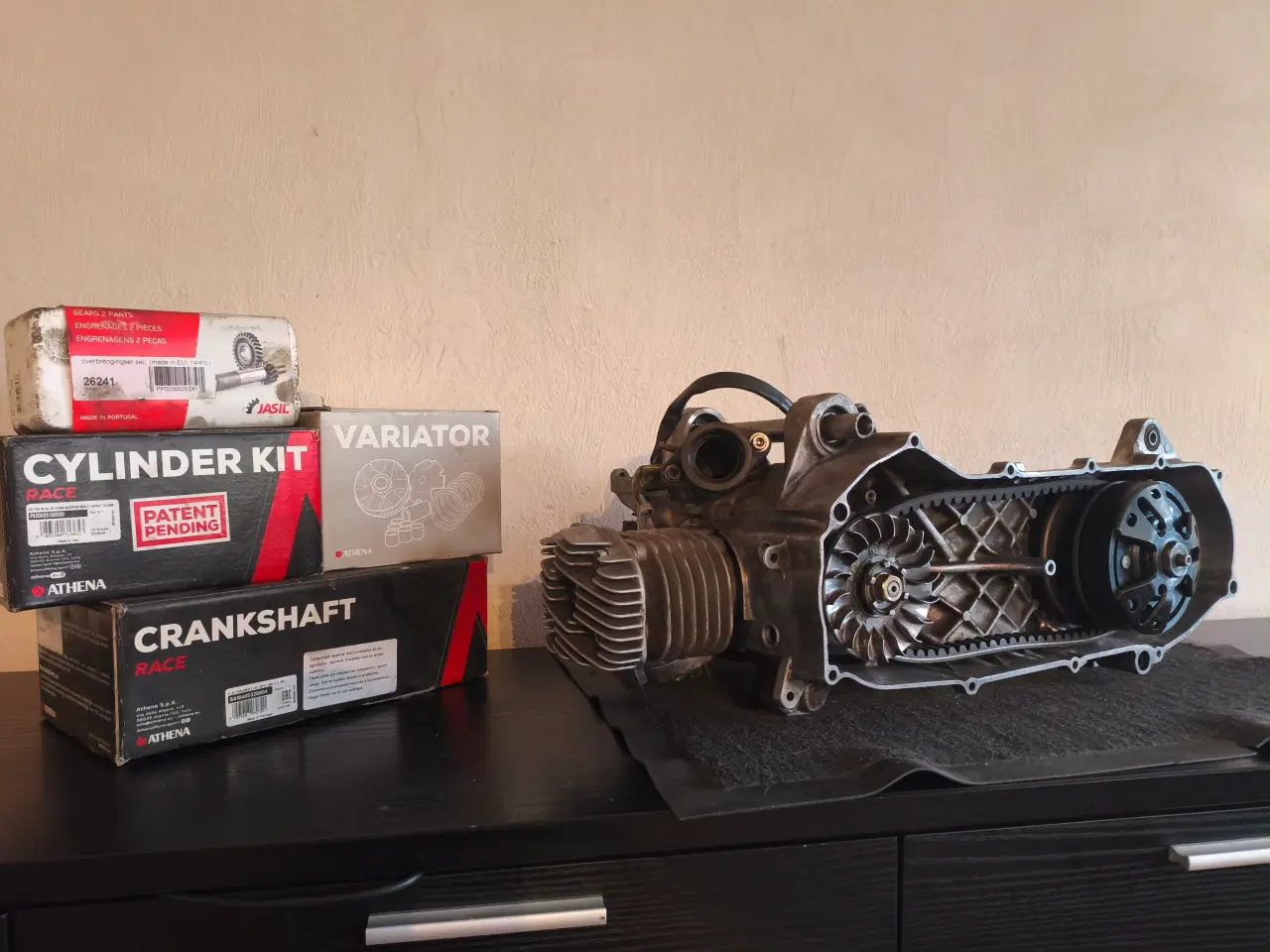 Billede 1 - Nyrenoveret Yamaha Jog r 80cc Midrace