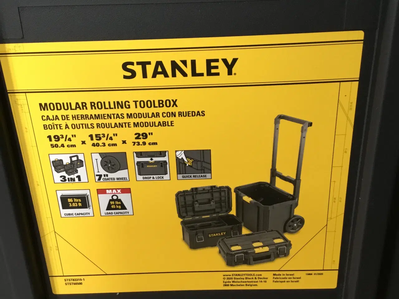 Billede 2 - Stanley Værktøjsvogn