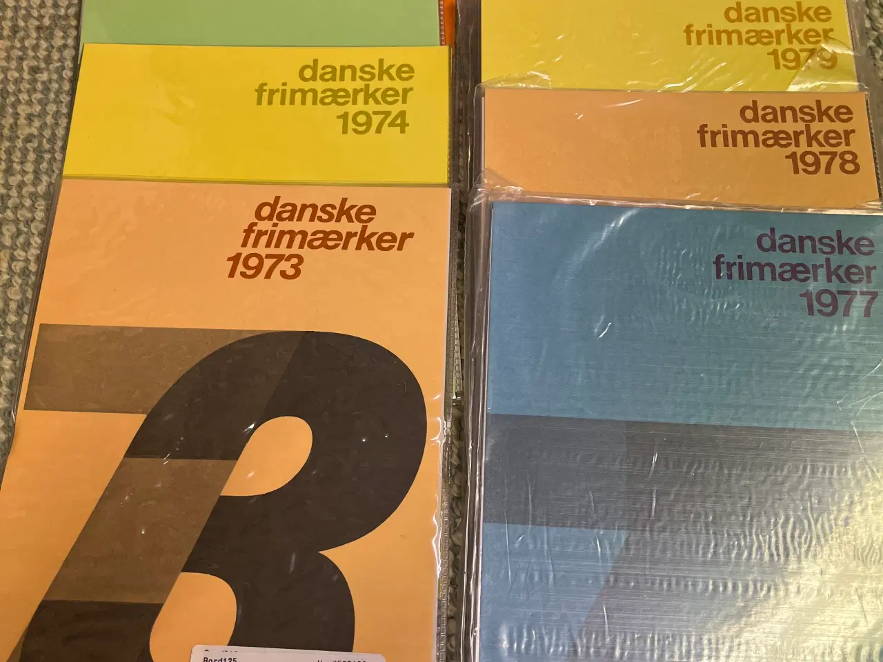 Billede 1 - Frimærker årsmapper 1973-79 + 1990-91