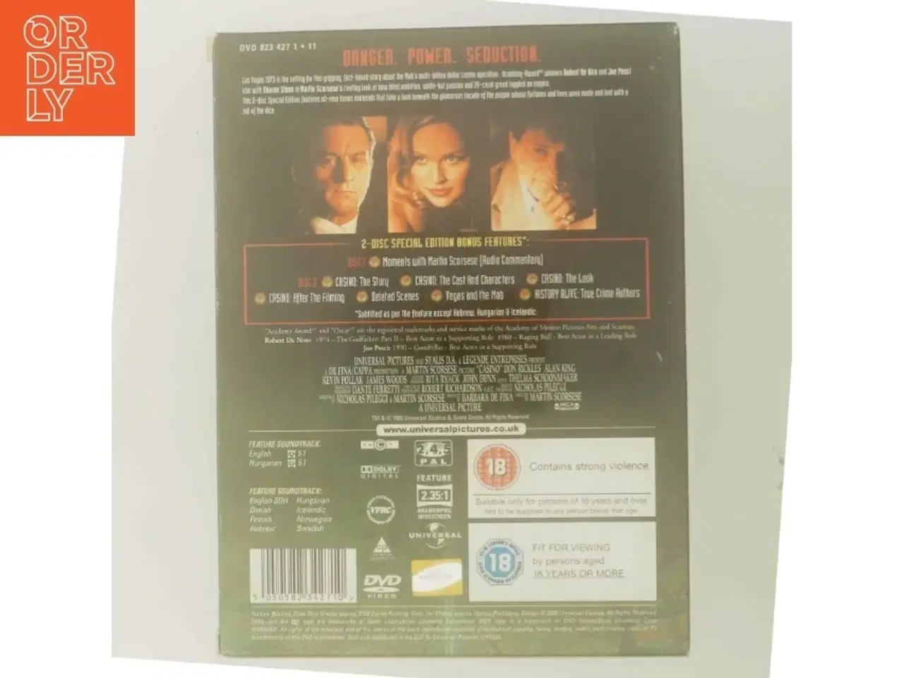 Billede 3 - Casino med Robert De Niro (DVD)