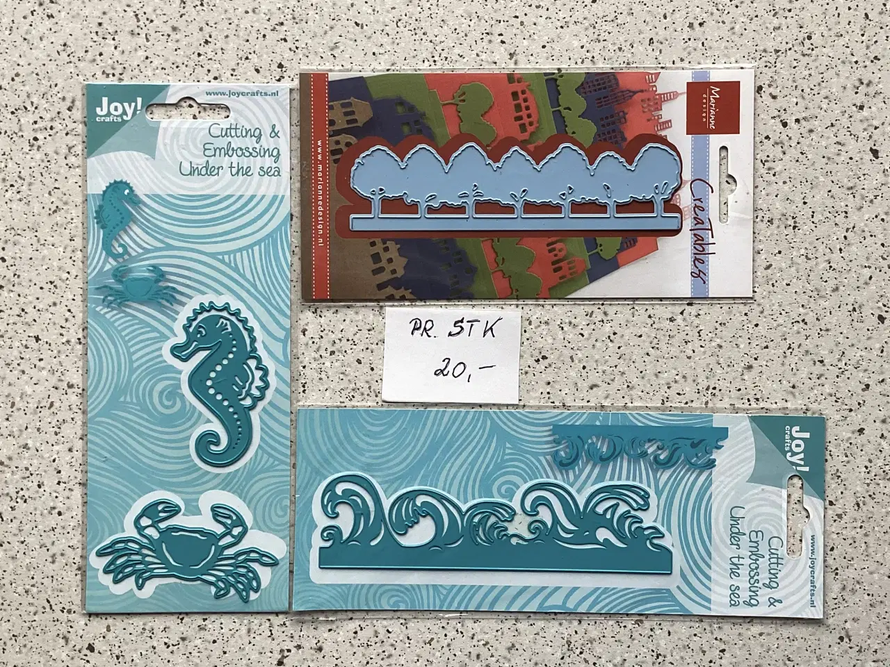 Billede 2 - Scrapbook dies, sæt, embossing, punch, mm. Pr. Fra