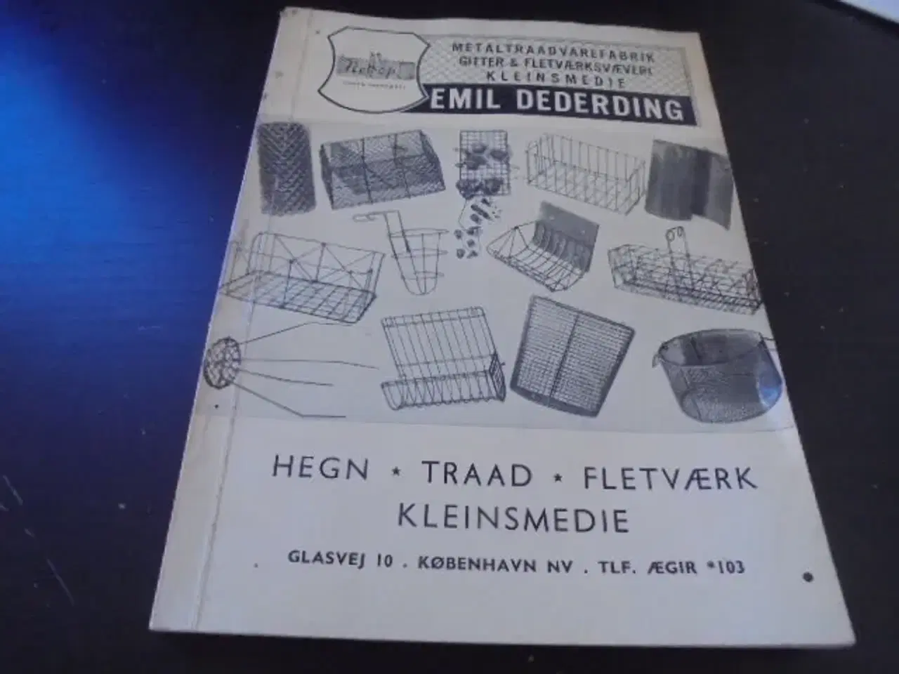 Billede 1 - Metaltraadvarefabrik Emil Dedering – katalog