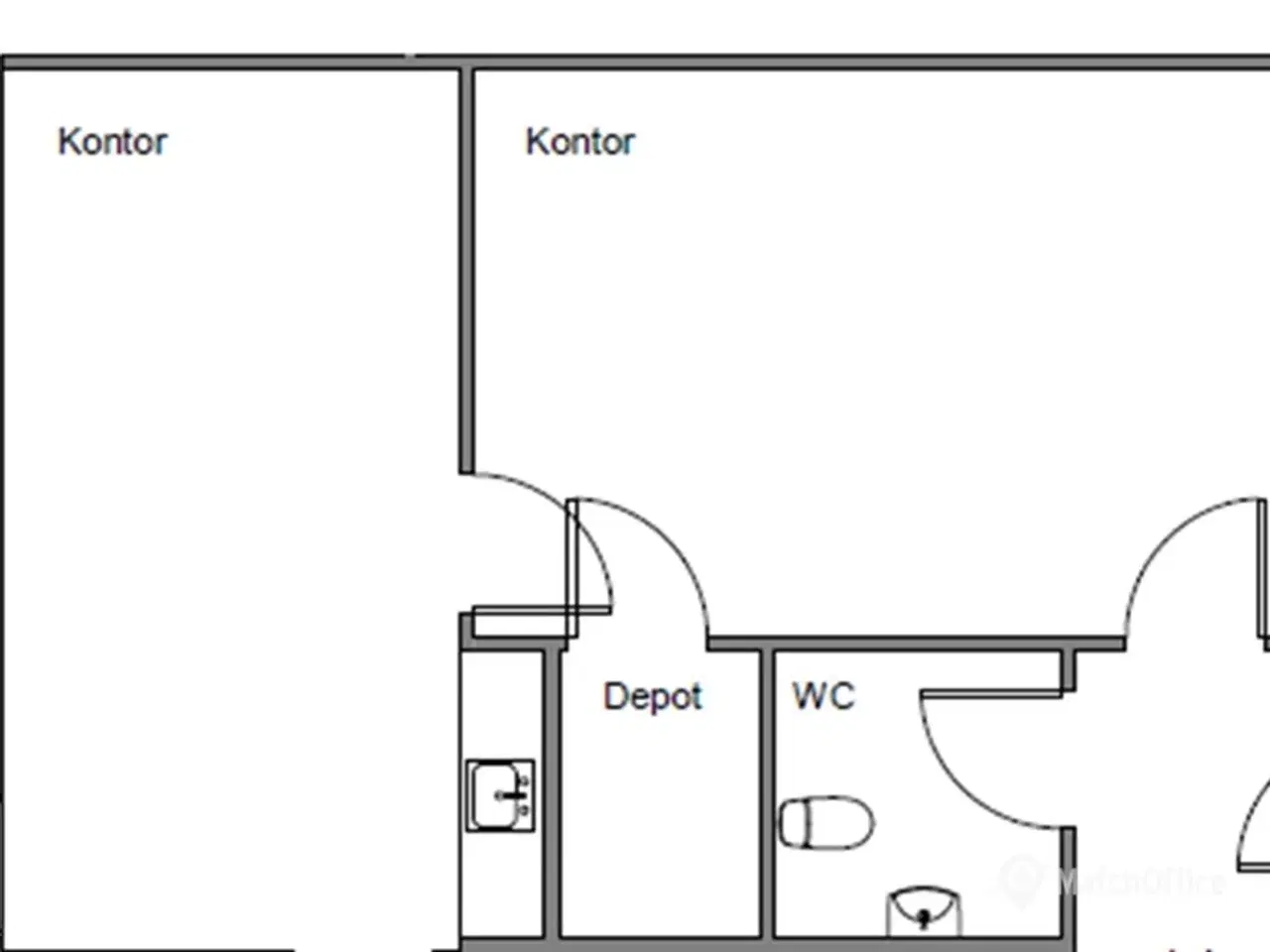 Billede 5 - 76 m² kontorlokaler til overtagelse i Middelfart Midtpunkt