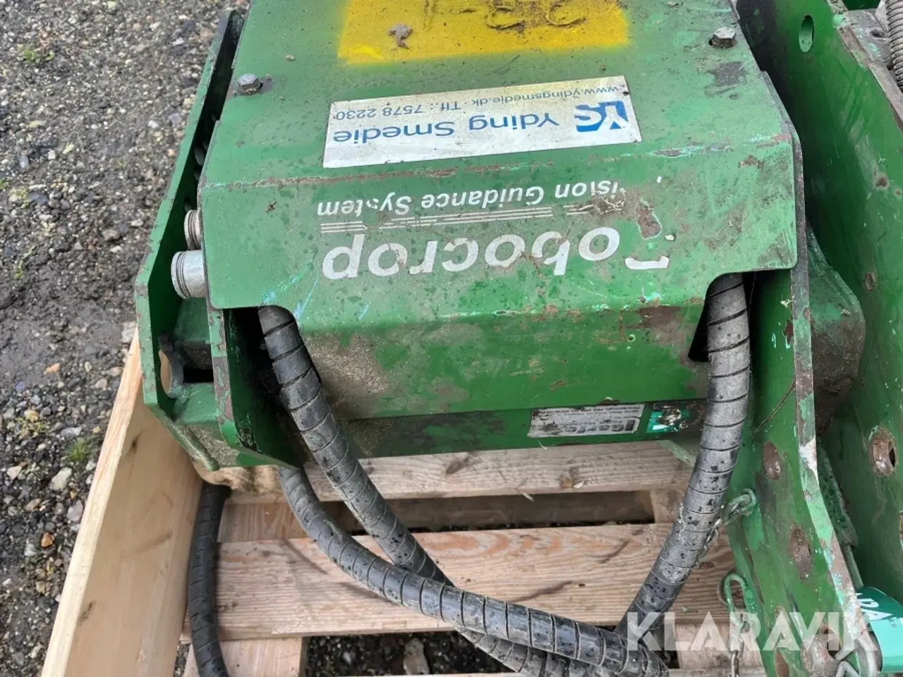 Billede 6 - Kamerastyring/sideforskydning til rækkerenser Garford Robocrop