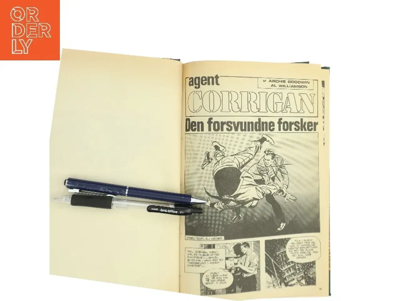 Billede 2 - Agent Corrigan: Den forsvundne forsker af Archie Goodwin (Bog)