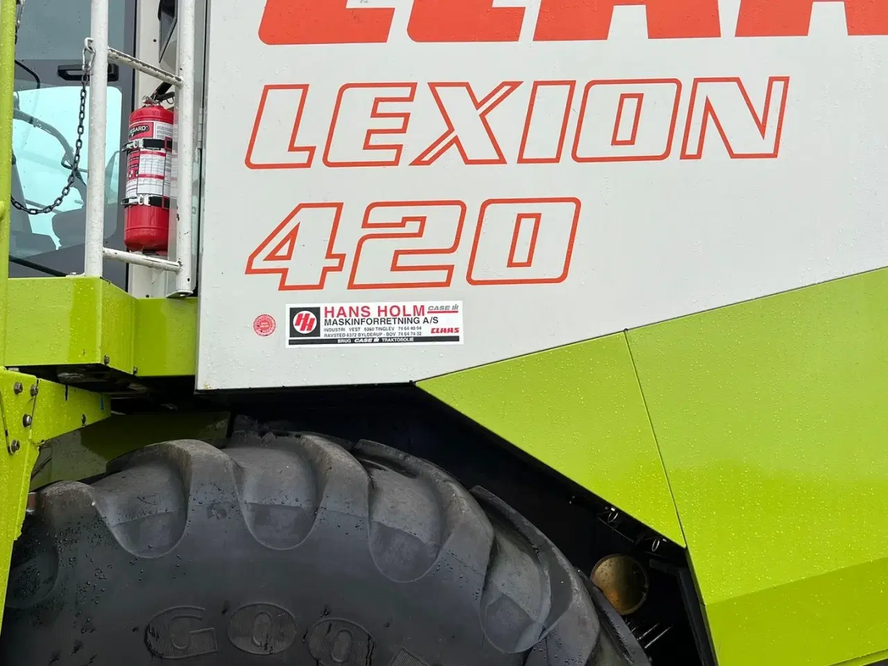Billede 11 - CLAAS LEXION 420 Velholdt maskine med kun 1900timer og 600 Skærbord