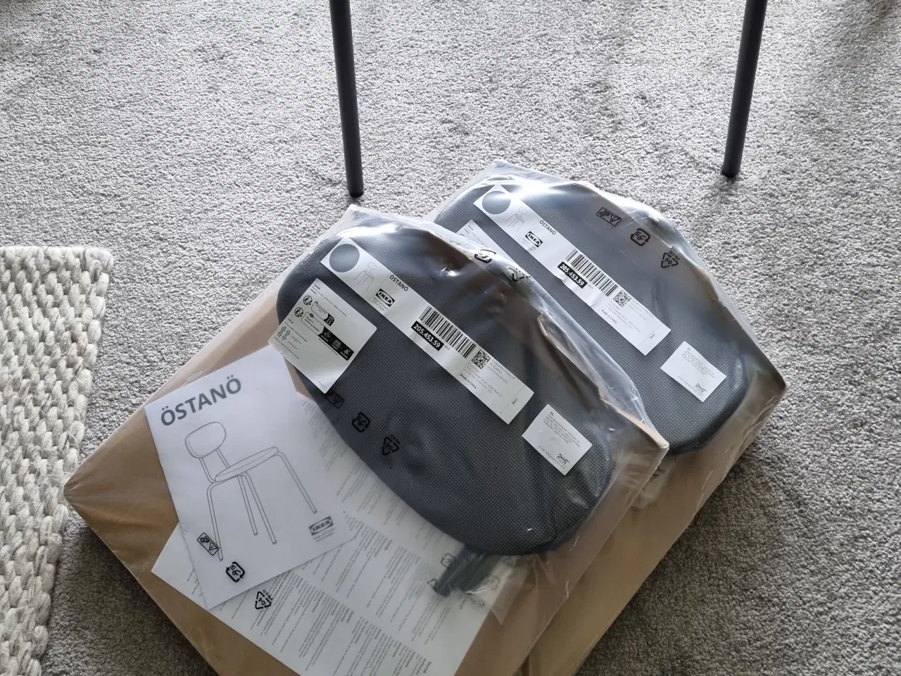 Billede 3 - Ikea ÖSTANÖ  stole/ sort 