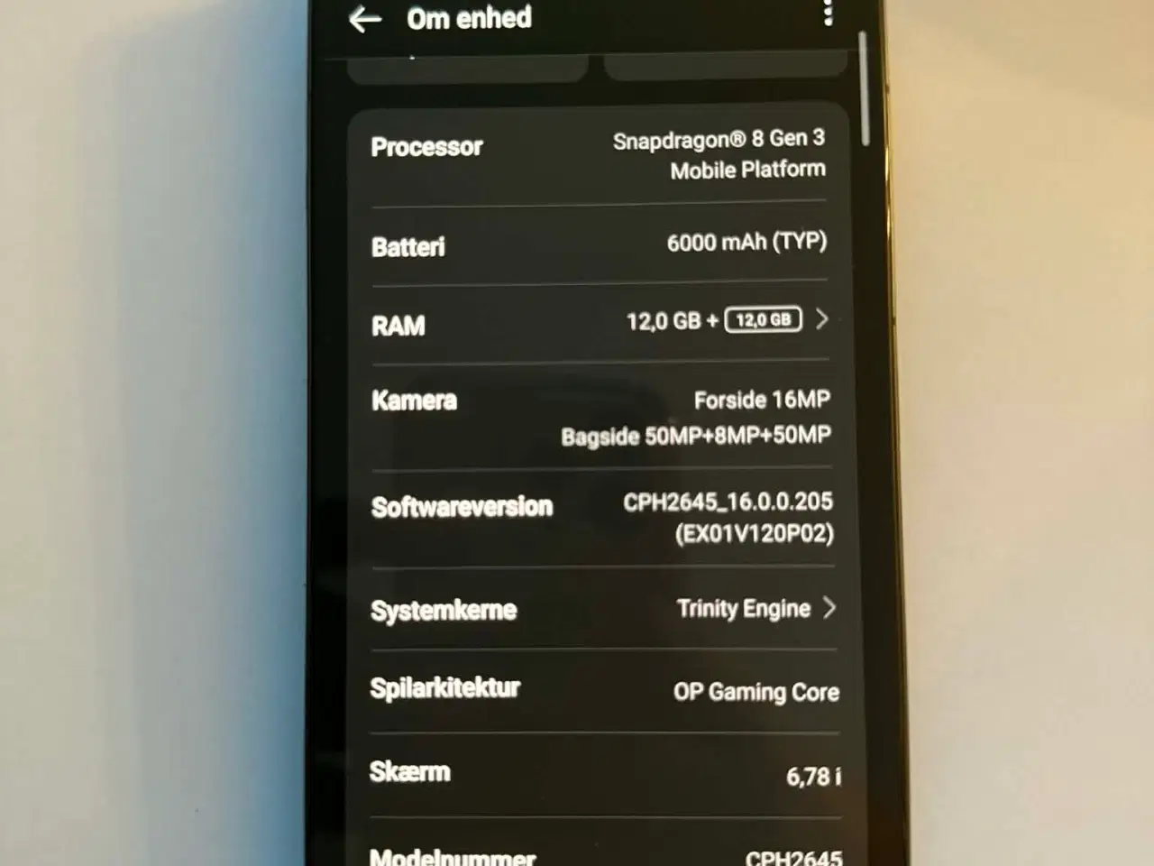 Billede 3 - Sælger one plus 13R