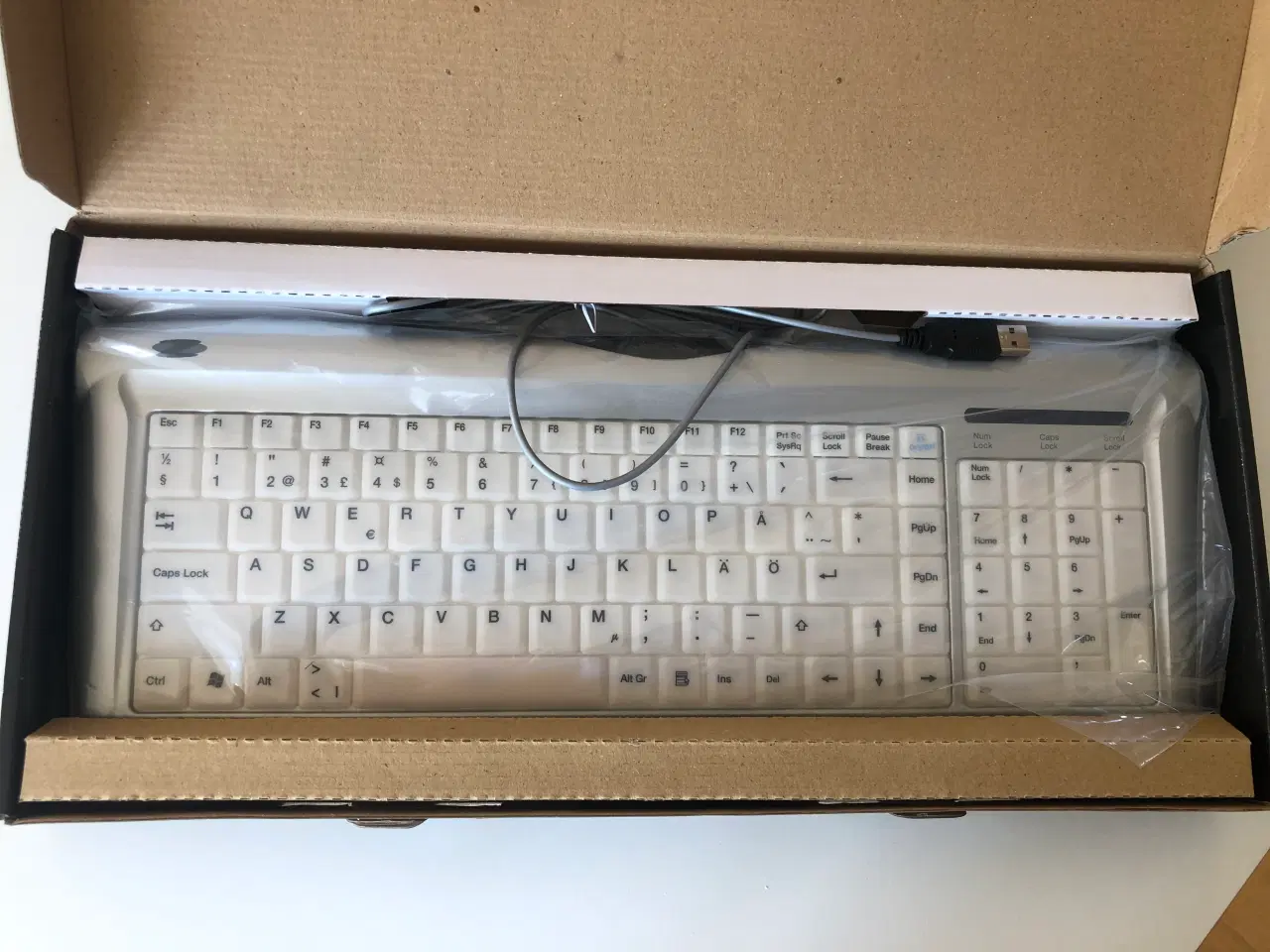 Billede 2 - Tastatur med baggrundslys