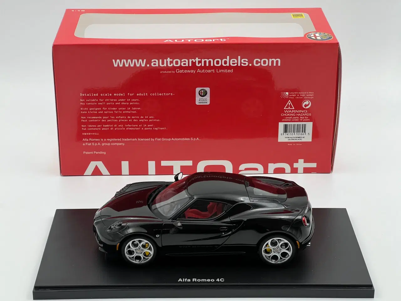 Billede 7 - 2013 Alfa Romeo 4C Coupe - AUTOart - 1:18