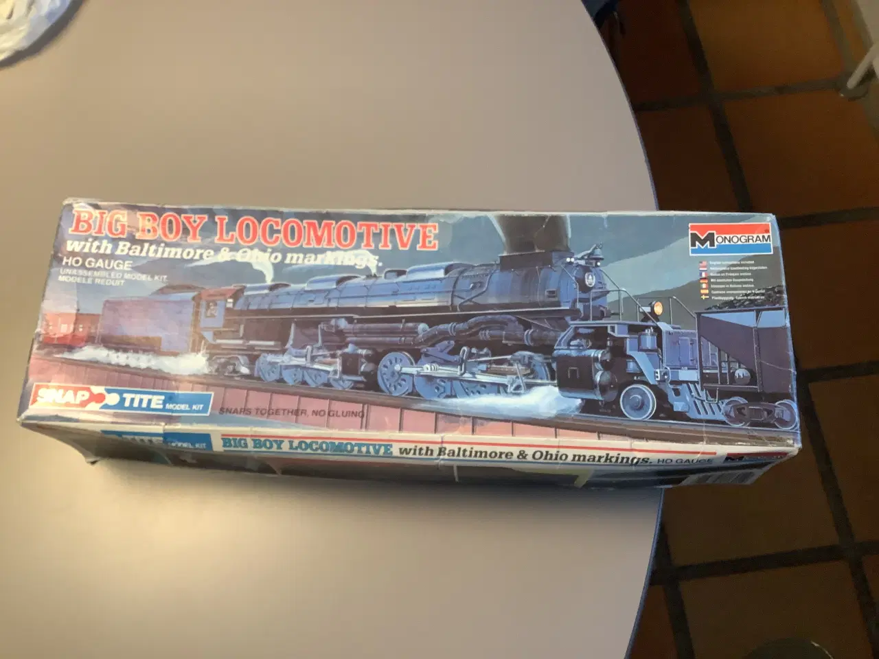 Billede 7 - h0 Big Boy 45 cm langt damplok.PRIS INKLUSIV FRAGT