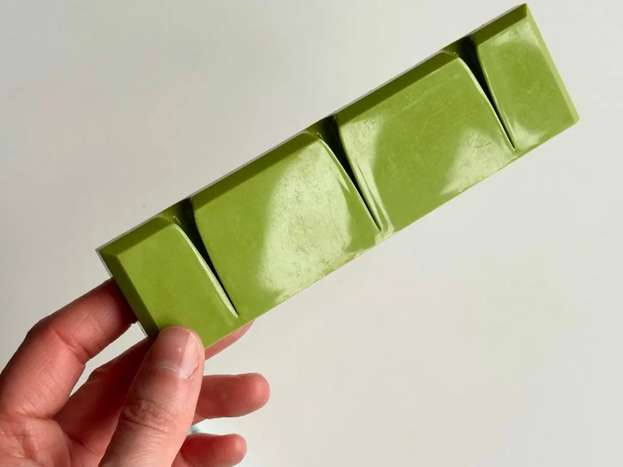 Billede 3 - Knagerække, grøn plast