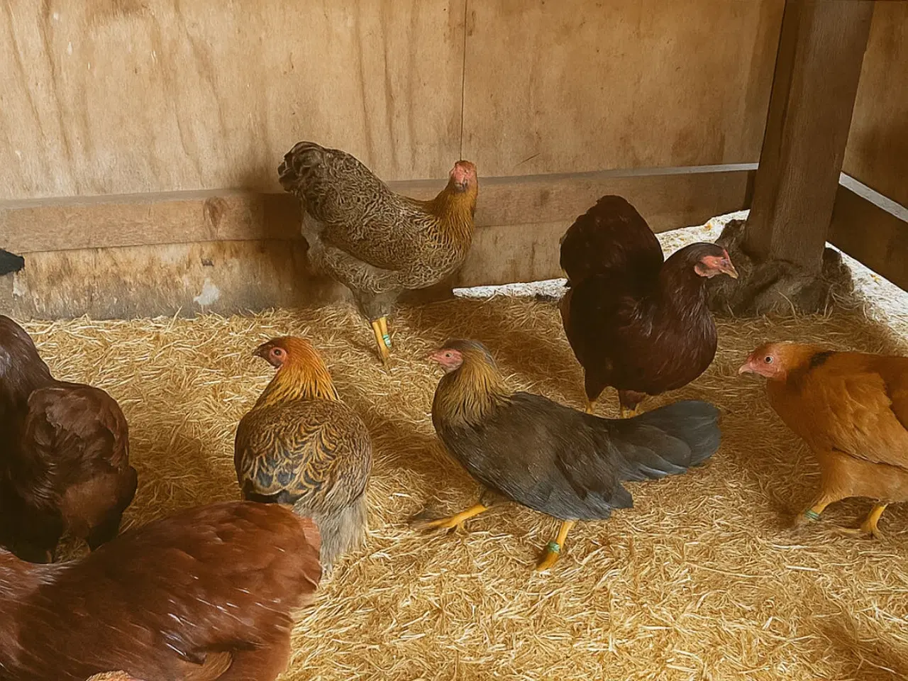 Billede 7 - Dværg Wyandotter og Brune dværg Italiener