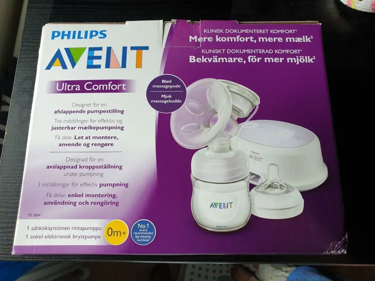 Billede 1 - Philips Avent elektronisk brystpumpe