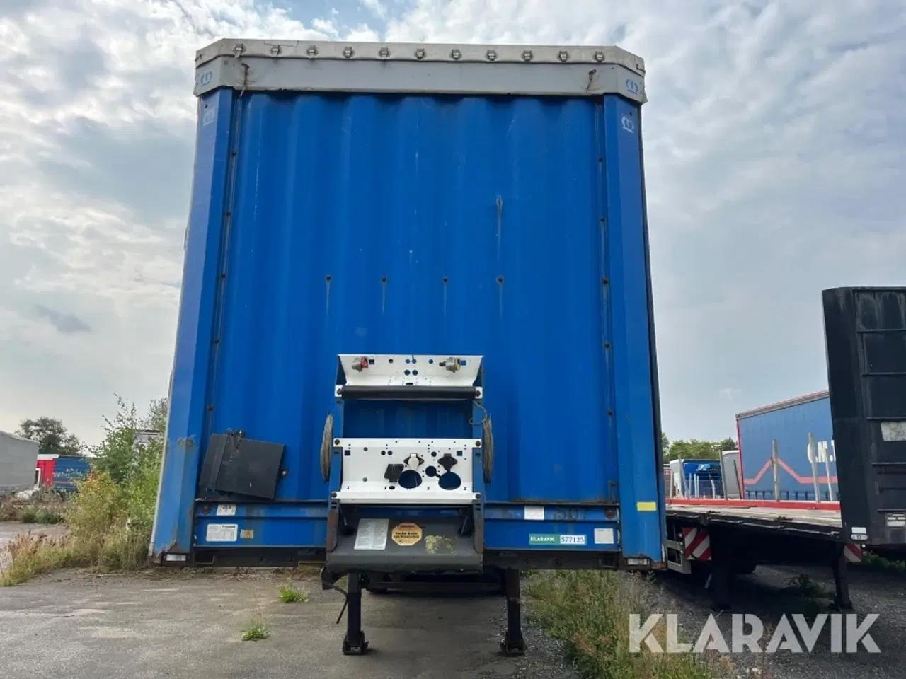 Billede 2 - Presenningstrailer Krone SD 3 akslet