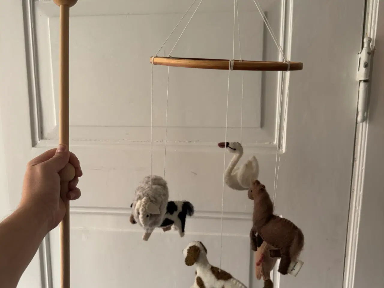 Billede 1 - Uro med bondegårdsdyr inkl. holder