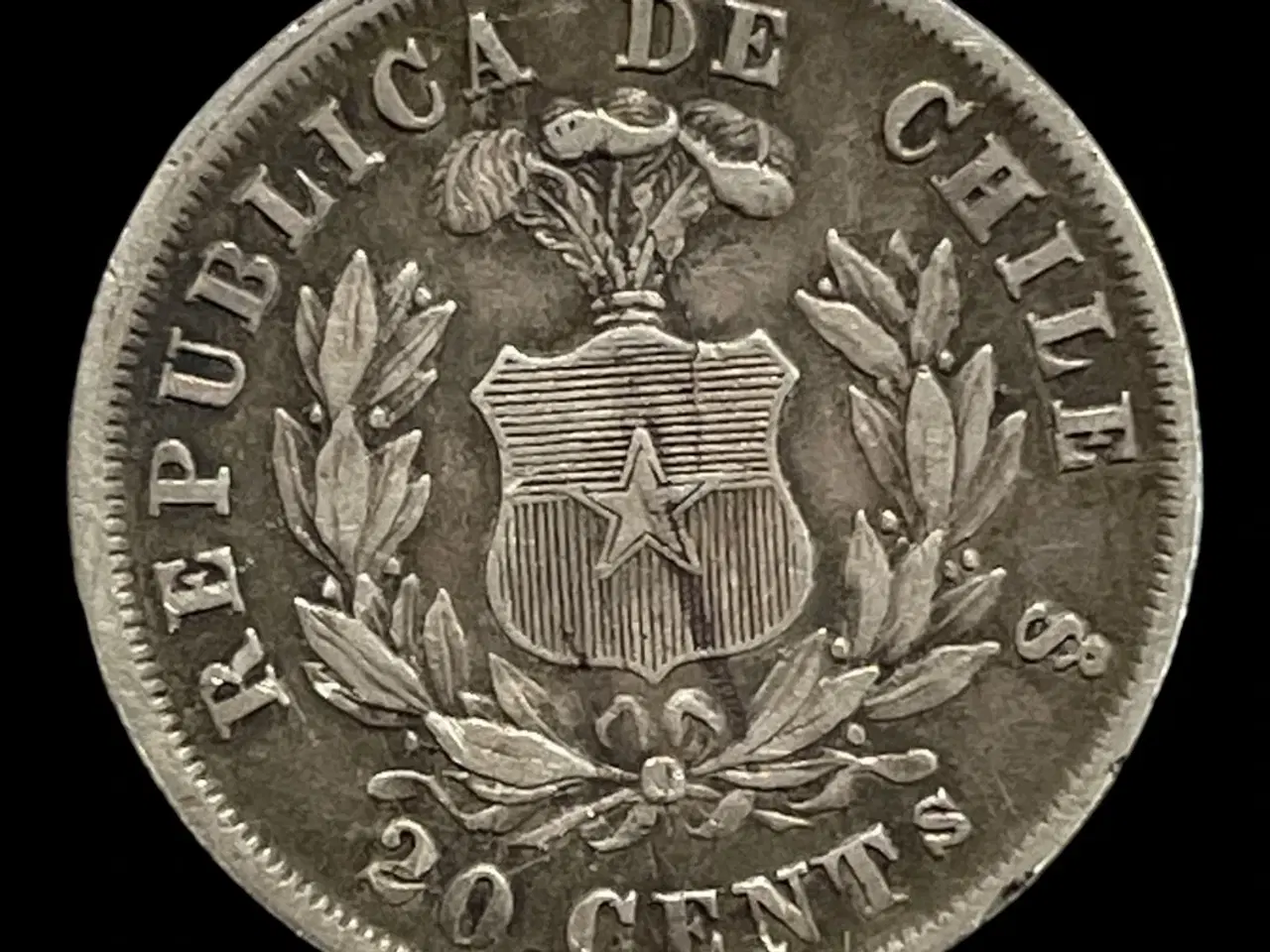 Billede 1 - 20 Centavos 1871